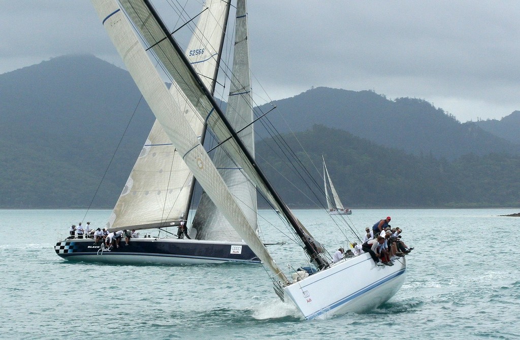 Andrew Short Marine  Shockwave beats Black Jack at Hamilton Island © Sail-World.com /AUS http://www.sail-world.com